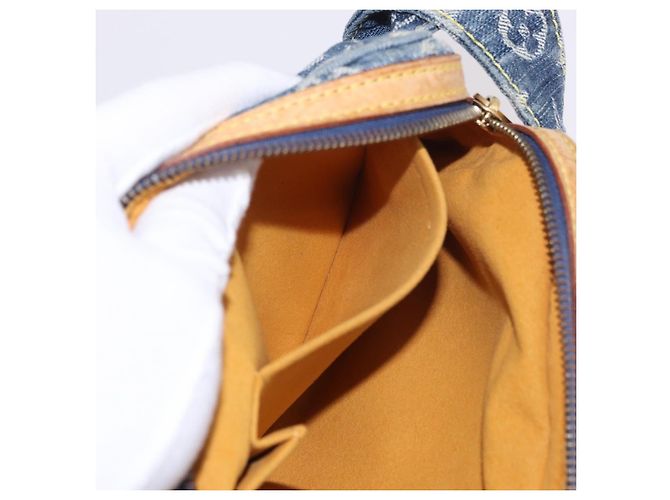 LOUIS VUITTON Monogram Denim Marsupio Body Bag Blue M95347 LV Auth 184945SAV - vista 23