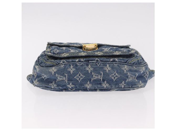 LOUIS VUITTON Monogram Denim Marsupio Body Bag Blue M95347 LV Auth 184945SAV - vista 5