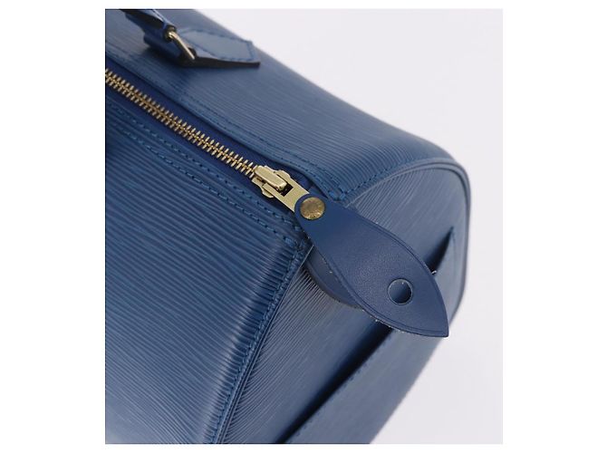 LOUIS VUITTON Epi Speedy 30 Handtasche Toledo Blue M43005 LV Auth ki6670V Blau - Ansicht 18