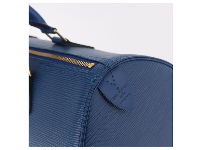 LOUIS VUITTON Epi Speedy 30 Handtasche Toledo Blue M43005 LV Auth ki6670V Blau - Ansicht 19
