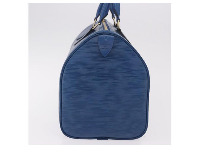 LOUIS VUITTON Epi Speedy 30 Handtasche Toledo Blue M43005 LV Auth ki6670V Blau - Ansicht 4