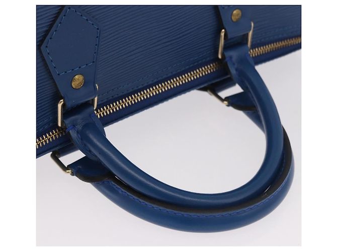 LOUIS VUITTON Epi Speedy 30 Handtasche Toledo Blue M43005 LV Auth ki6670V Blau - Ansicht 7