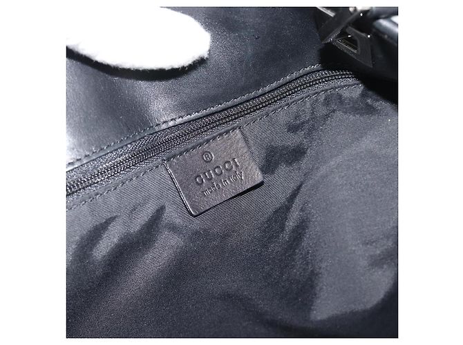 Borsa Tote GUCCI GG Canvas Grigio Argento 31243 Auth ep14697 Marrone - vista 17