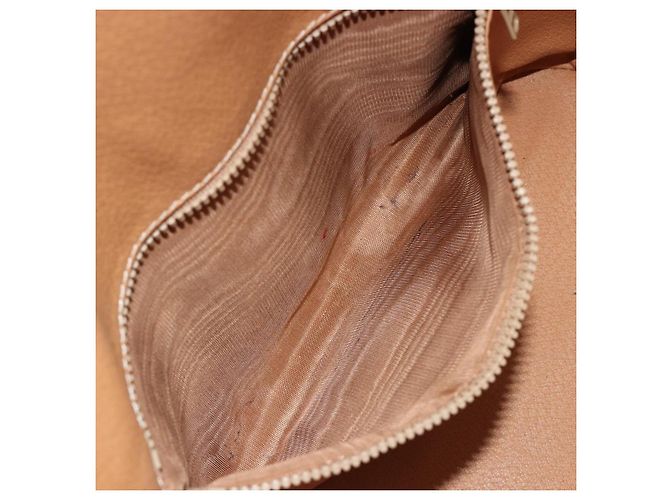 16 Céline CELINE Macadam Canvas Umhängetasche PVC Leder Braun Gold Authentisch 185090 Golden - Ansicht 23