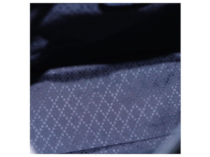 Zaino GUCCI Bamboo in scamosciato blu navy e oro 003 2058 0016 Auth ki6672A D'oro - vista 11