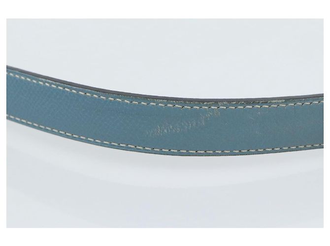Hermès HERMES Trim 31 Borsa a tracolla in pelle azzurro chiaro argento Auth 184933V Blu chiaro - vista 8