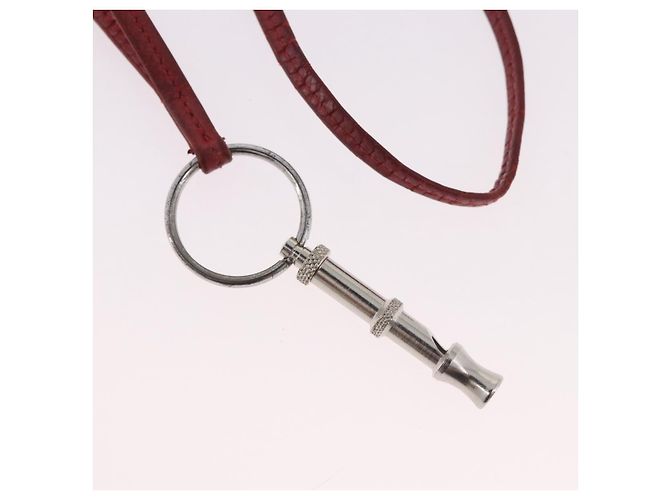 Hermès HERMES Pfeifenkette Metall Silber Auth bs35483 - Ansicht 2