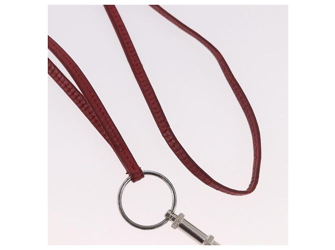Hermès HERMES Pfeifenkette Metall Silber Auth bs35483 - Ansicht 3