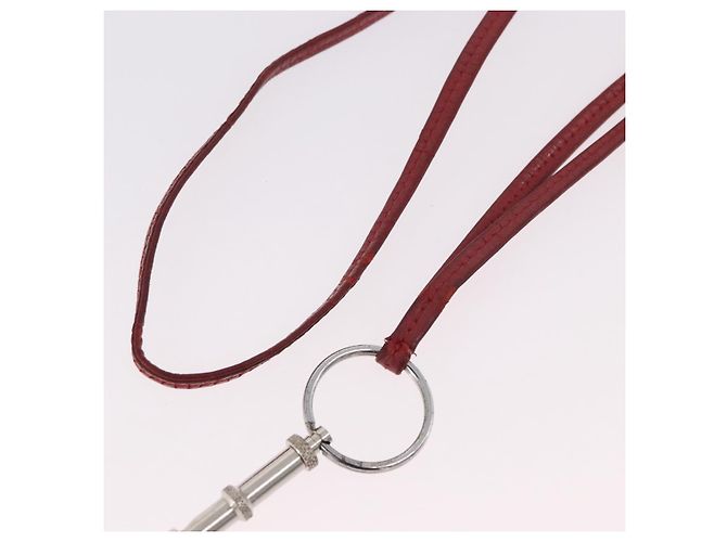 Hermès HERMES Pfeifenkette Metall Silber Auth bs35483 - Ansicht 8