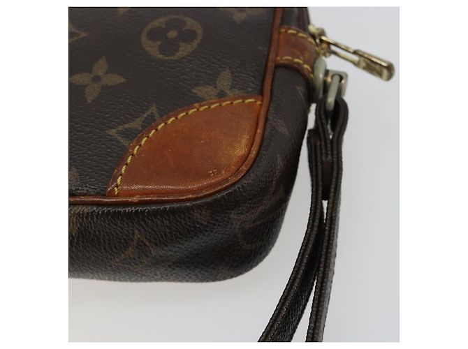 LOUIS VUITTON Monogram Marly Dragonne PM Clutch M51827 LV Auth bs35536 Monogramma - vista 15