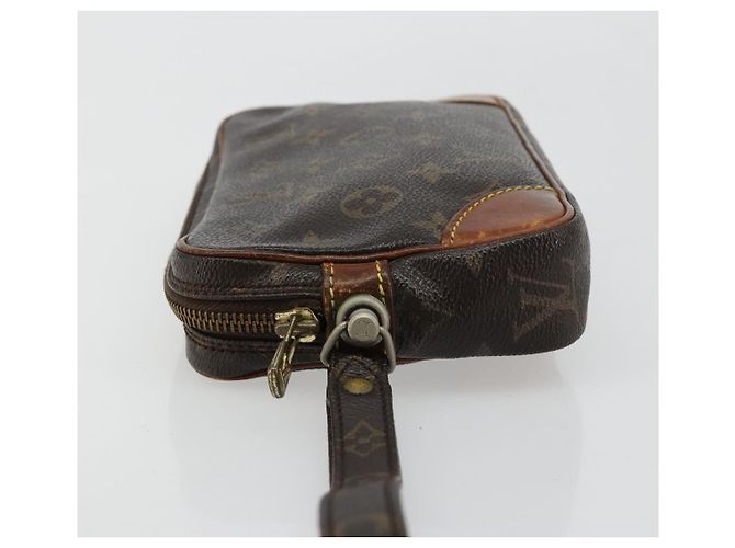 LOUIS VUITTON Monogram Marly Dragonne PM Clutch M51827 LV Auth bs35536 Monogramma - vista 4