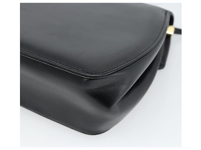 Borsa a Spalla Gianni Versace in Pelle Nera e Oro Auth BA13310A Nero D'oro - vista 15