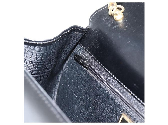 Borsa a Spalla Gianni Versace in Pelle Nera e Oro Auth BA13310A Nero D'oro - vista 19