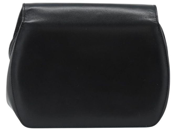 Borsa a Spalla Gianni Versace in Pelle Nera e Oro Auth BA13310A Nero D'oro - vista 2