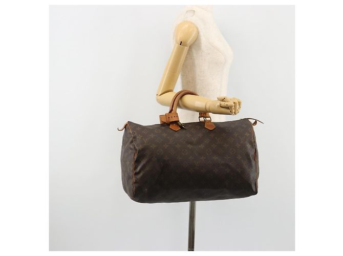 LOUIS VUITTON Bolsa Monogram Speedy 40 M41522 LV Auth 184289A Monograma - vista 24