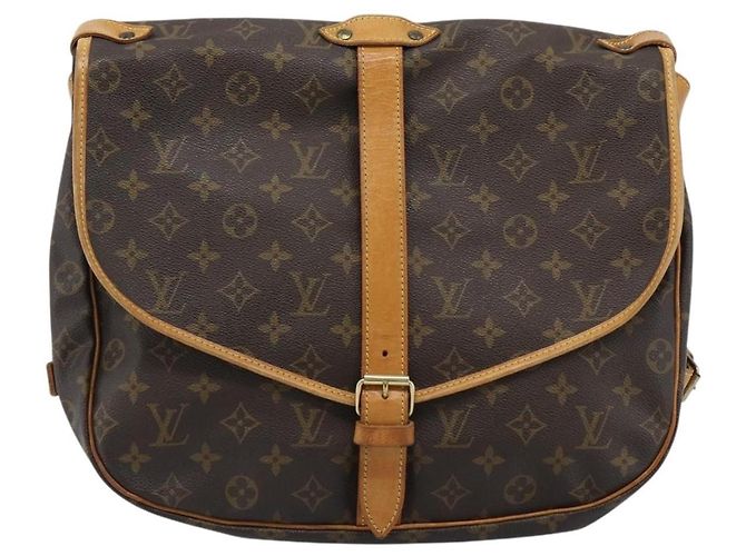 LOUIS VUITTON Sac à épaule Monogram Saumur 35 M42254 LV Auth ka4741A Monogramme - vue 13