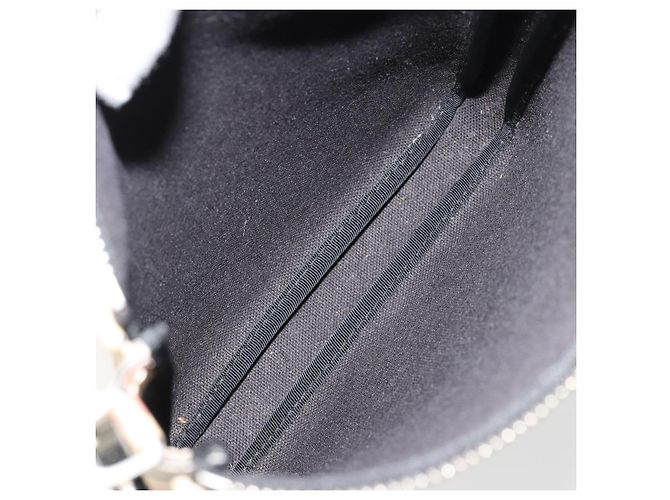 Borsa a Spalla BURBERRY Nova Check PVC Beige Argento Auth 183108A - vista 11