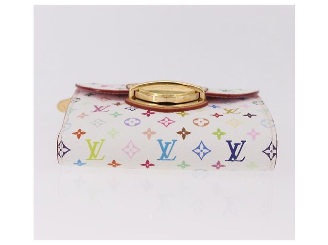 LOUIS VUITTON Monogram Multicolor Portefeuille Joy Wallet M60281 Auth 185053SAM White - view 6