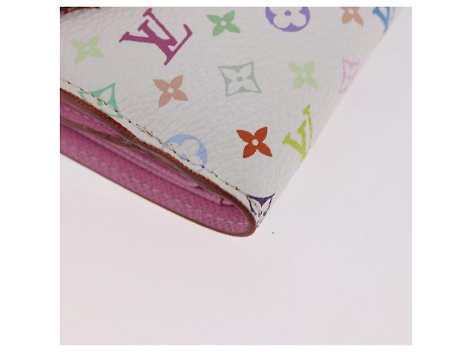 LOUIS VUITTON Monogram Multicolor Portefeuille Joy Wallet M60281 Auth 185053SAM White - view 7