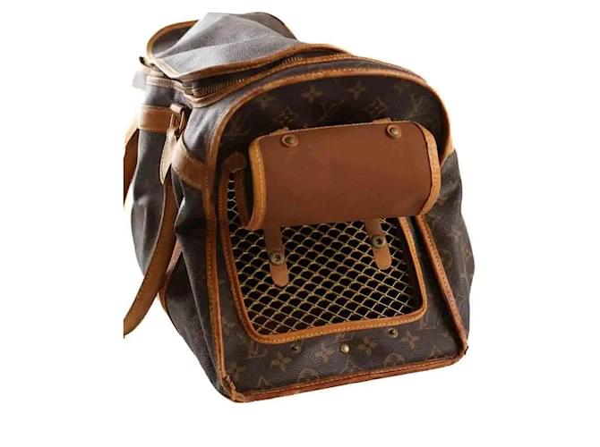 Louis Vuitton Borsa per cani 50 marrone - vista 2