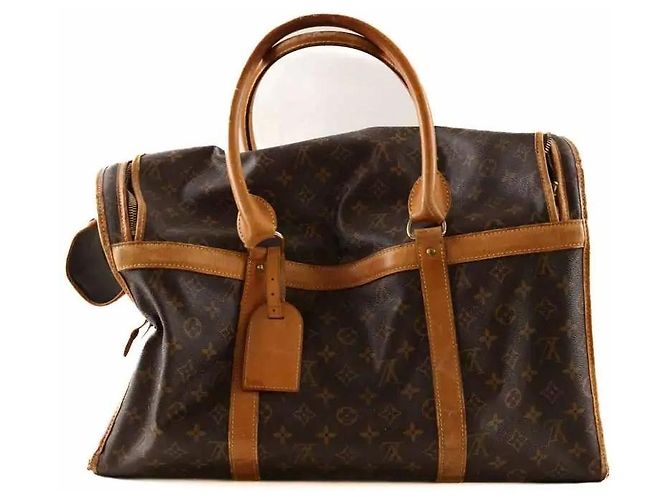Louis Vuitton Borsa per cani 50 marrone - vista 3