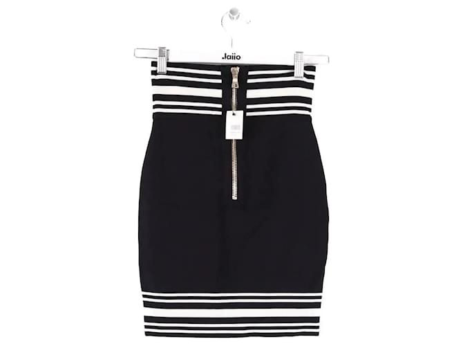 Balmain Minifalda negra Negro - vista 3