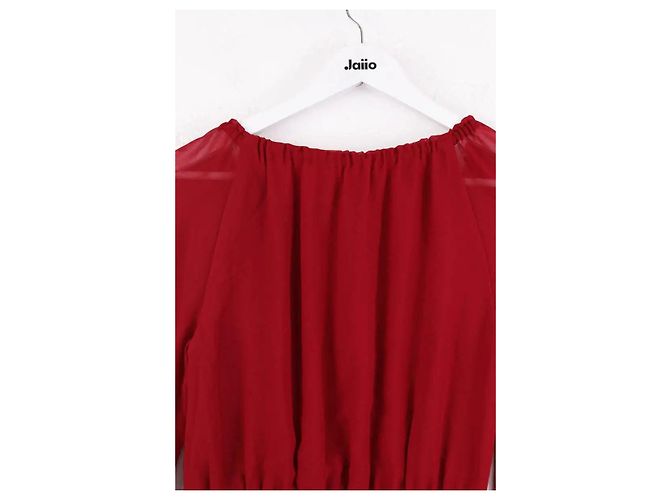 Altuzarra Bordeaux Kleid - Ansicht 4