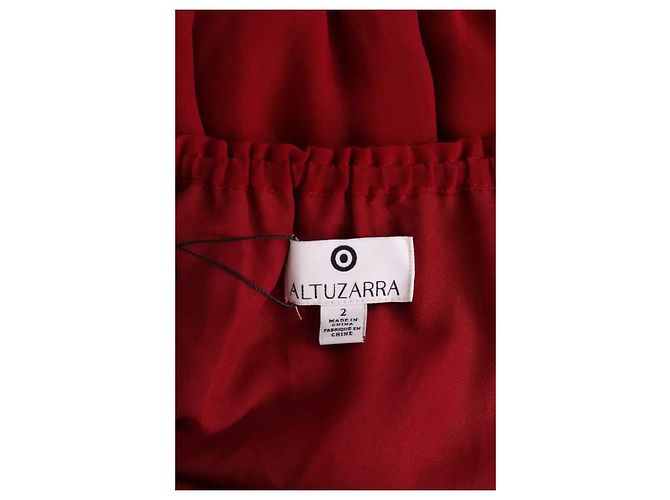 Altuzarra Bordeaux Kleid - Ansicht 5