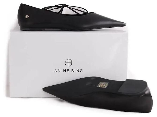 Anine Bing Bailarinas negras Negro - vista 6