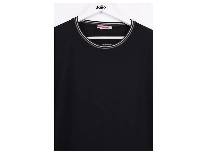 Prada T-shirt nera Nero - vista 2