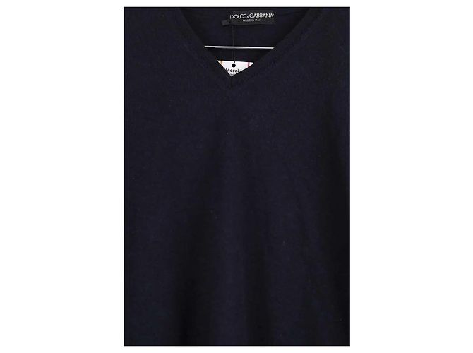 Dolce & Gabbana Pull bleu marine - vue 2