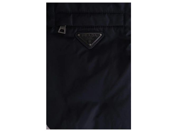 Prada Piumino blu navy - vista 5