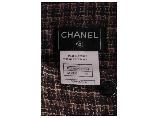 Chanel Brauner Minirock - Ansicht 5