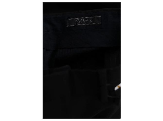 Prada Schwarze gerade Hose - Ansicht 5