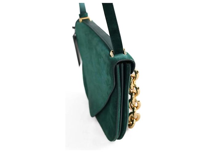 Bottega Veneta Borsa a tracolla verde - vista 2