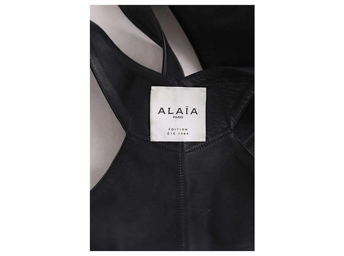 Alaïa Top sin mangas negro - vista 5