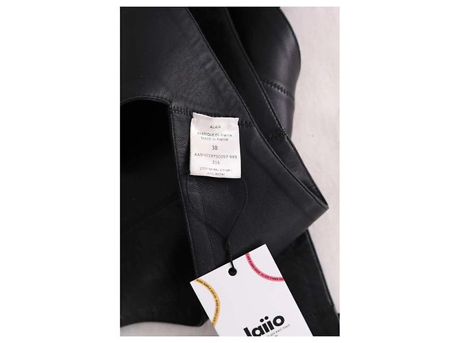 Alaïa Top sin mangas negro - vista 6