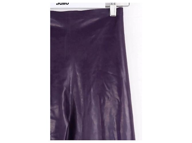 Yves Saint Laurent Leggings violetas Púrpura - vista 2