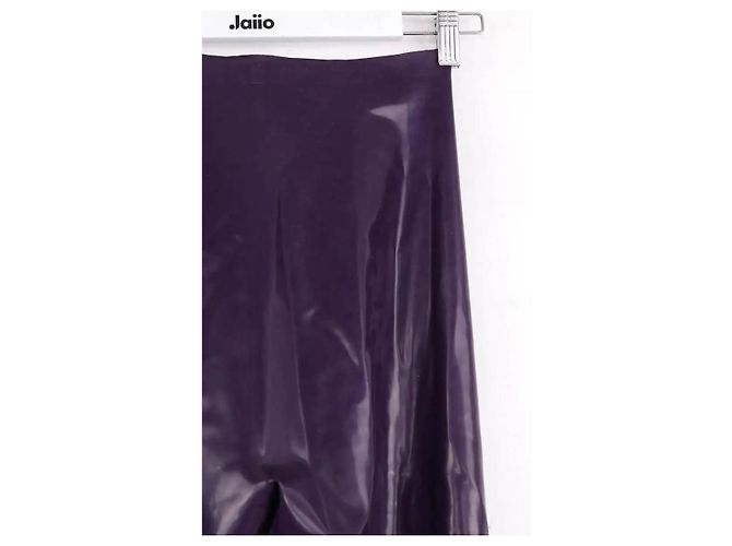 Yves Saint Laurent Leggings violetas Púrpura - vista 4