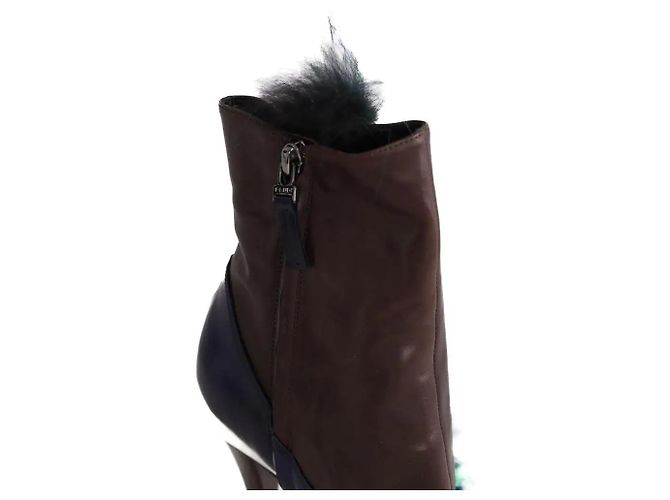 Fendi Stivali marroni Marrone - vista 4