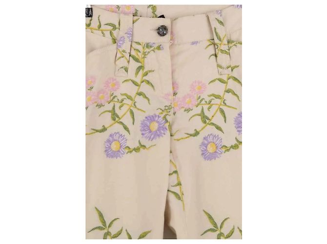 Dolce & Gabbana Pantalones rectos beige - vista 2