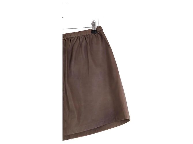 Isabel Marant Minifalda marrón Castaño - vista 4