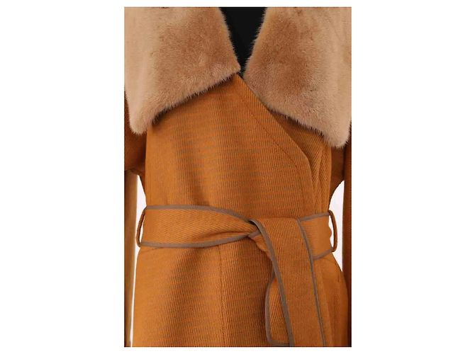 Hermès Abrigo camel Camello - vista 2