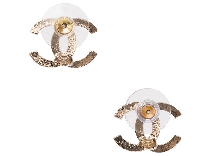 Gioielli CHANEL CC in Metallo Dorato - 103597 D'oro - vista 3