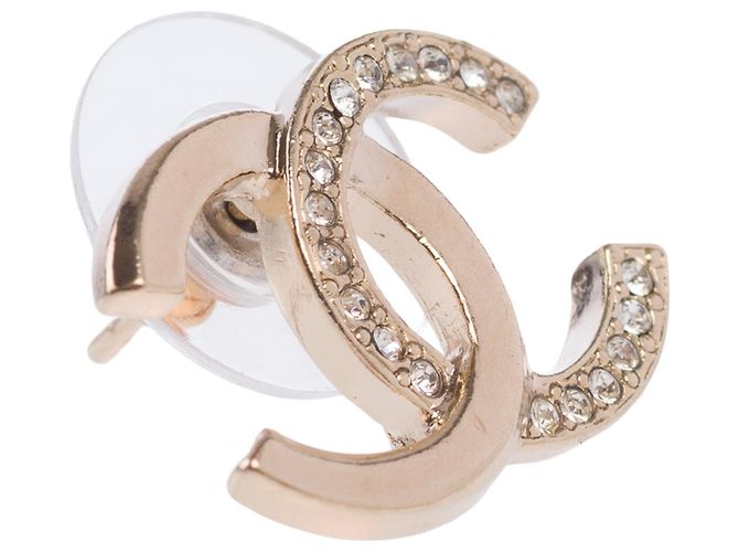 Gioielli CHANEL CC in Metallo Dorato - 103597 D'oro - vista 4