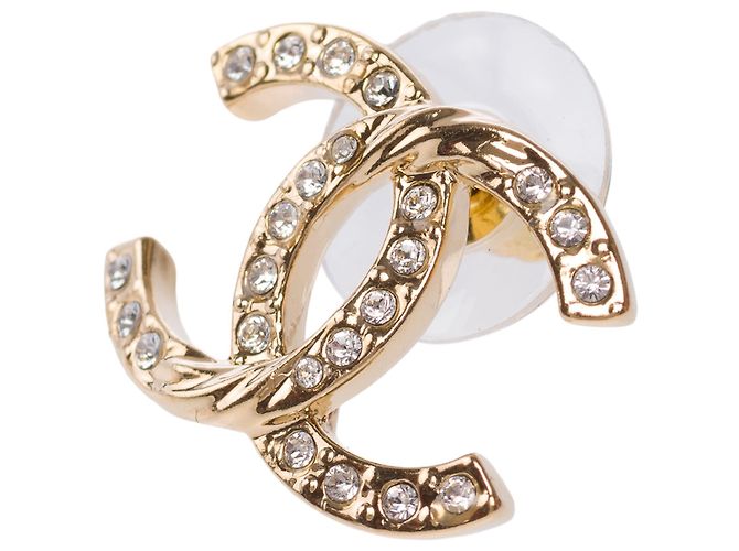 Gioielli CHANEL CC in Metallo Dorato - 103596 D'oro - vista 4