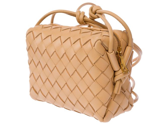 Borsa BOTTEGA VENETA Loop in Pelle Beige - 103640 - vista 6