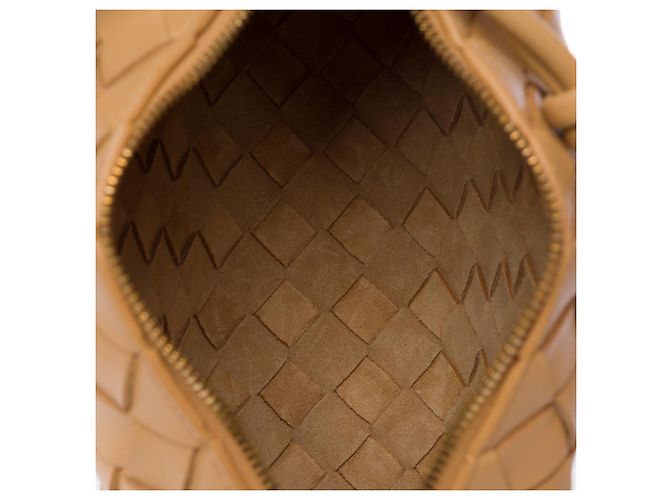 Borsa BOTTEGA VENETA Loop in Pelle Beige - 103640 - vista 8