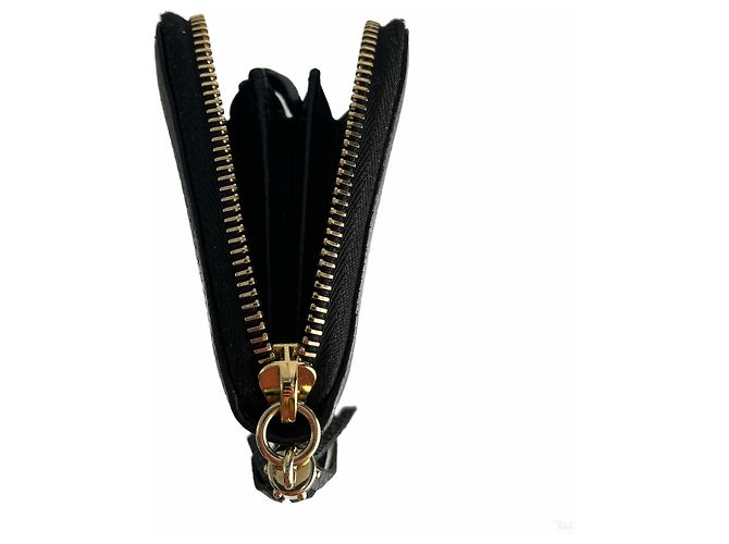 Gucci Portafoglio lungo con zip in pelle Soho Nero - vista 4