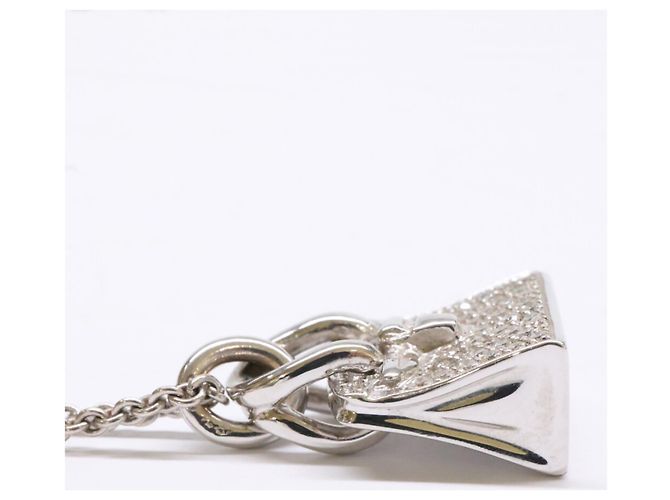Hermès Collana HERMES 750WG Birkin Amulette Diamond - vista 5